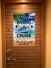 Load image into Gallery viewer, Custom magnetic Cruise Ship door flag banner
