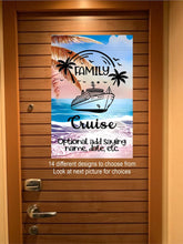 Load image into Gallery viewer, Custom magnetic Cruise Ship door flag banner
