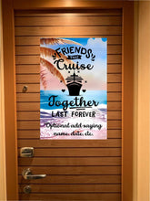 Load image into Gallery viewer, Custom magnetic Cruise Ship door flag banner
