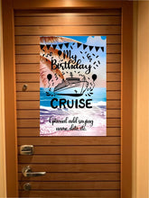 Load image into Gallery viewer, Custom magnetic Cruise Ship door flag banner
