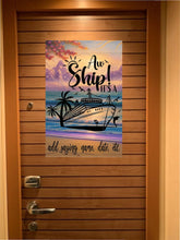 Load image into Gallery viewer, Custom magnetic Cruise Ship door flag banner
