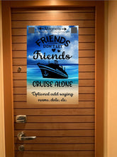 Load image into Gallery viewer, Custom magnetic Cruise Ship door flag banner
