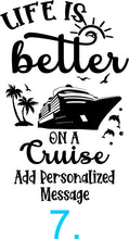 Load image into Gallery viewer, magnetic cruise Ship door decoration banner, personalized cruising door magnet sign, custom stateroom door decoration, tropical vacation
