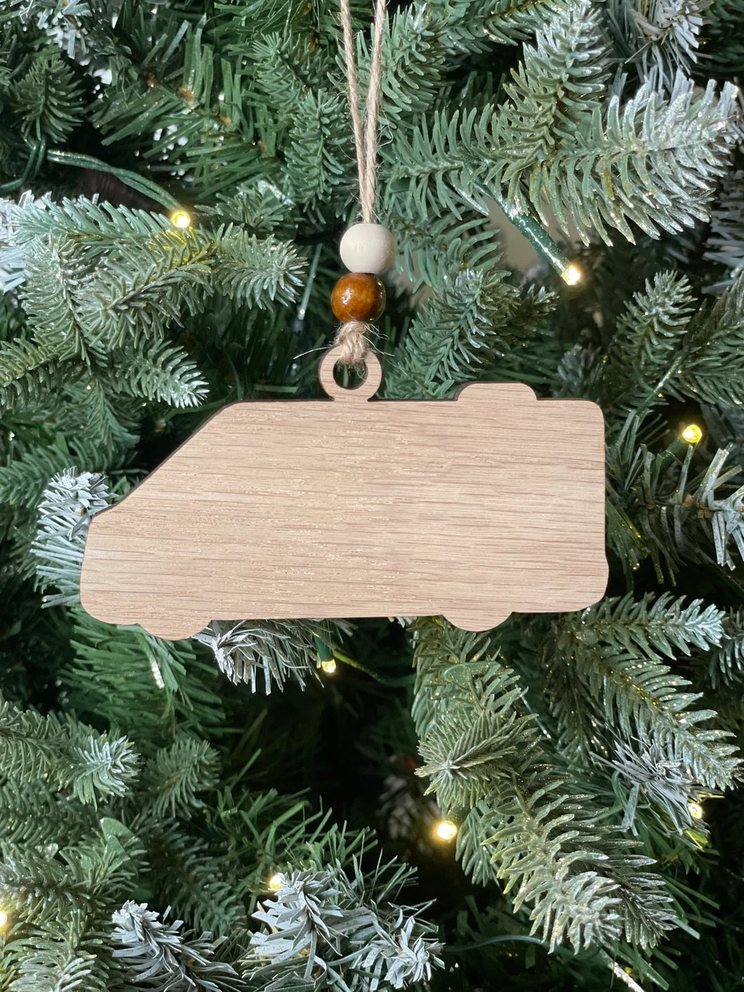 Class B Camper van Holiday tree ornament