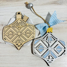 Load image into Gallery viewer, DIY Geometric decorative wood ornament kit
