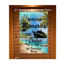 Load image into Gallery viewer, magnetic cruise Ship door decoration banner, personalized cruising door magnet sign, custom stateroom door decoration, tropical vacation
