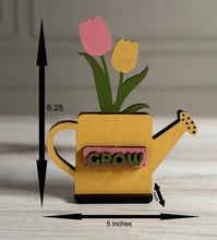 Load image into Gallery viewer, Small watering can shelf sitter DyI Paint Kit, Easy
