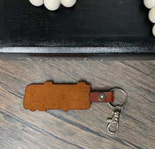 Load image into Gallery viewer, RV Motorhome leather keychain
